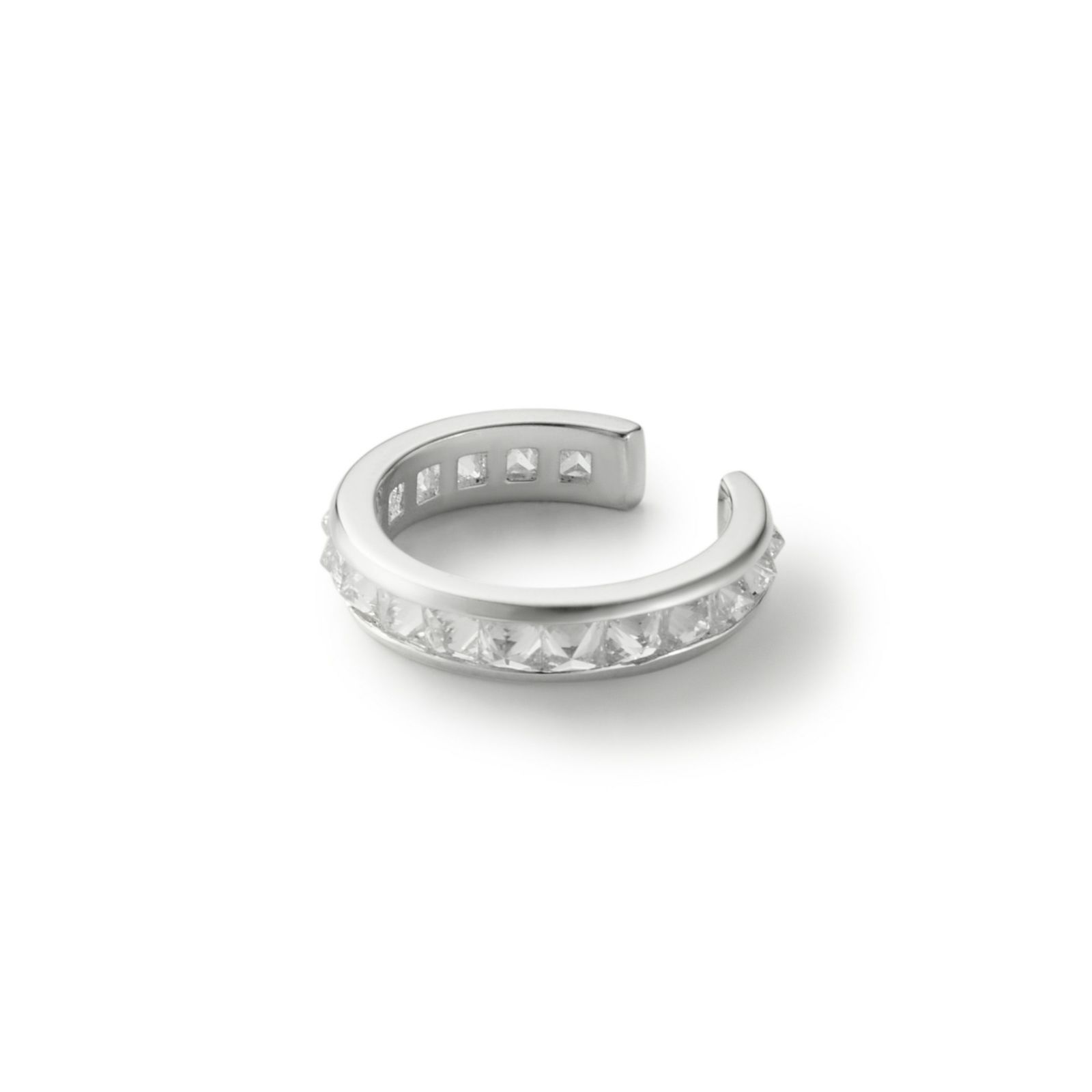 GARNI Reverse Hoop Ear Cuff – SILVER