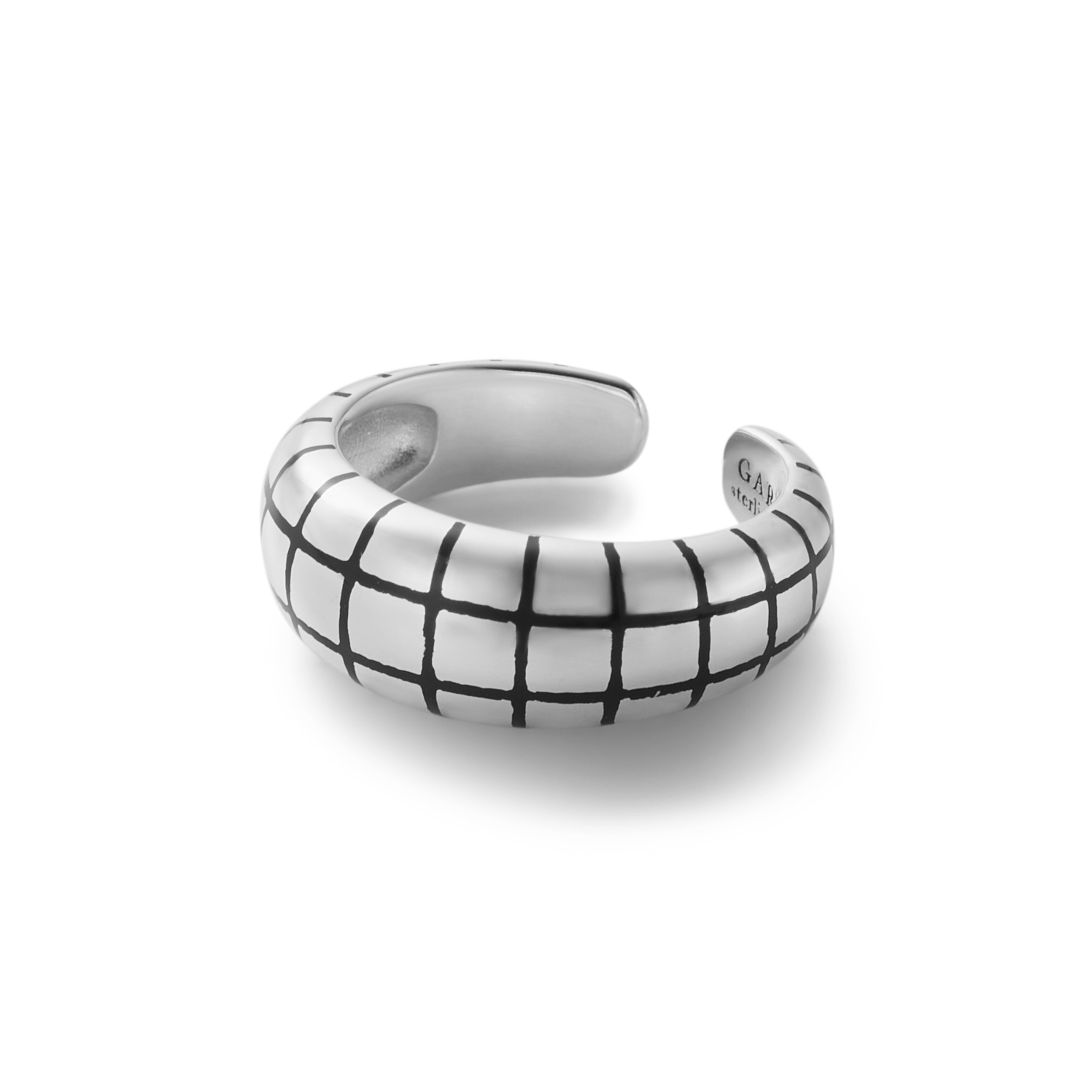 GARNI Grid Ear Cuff – L